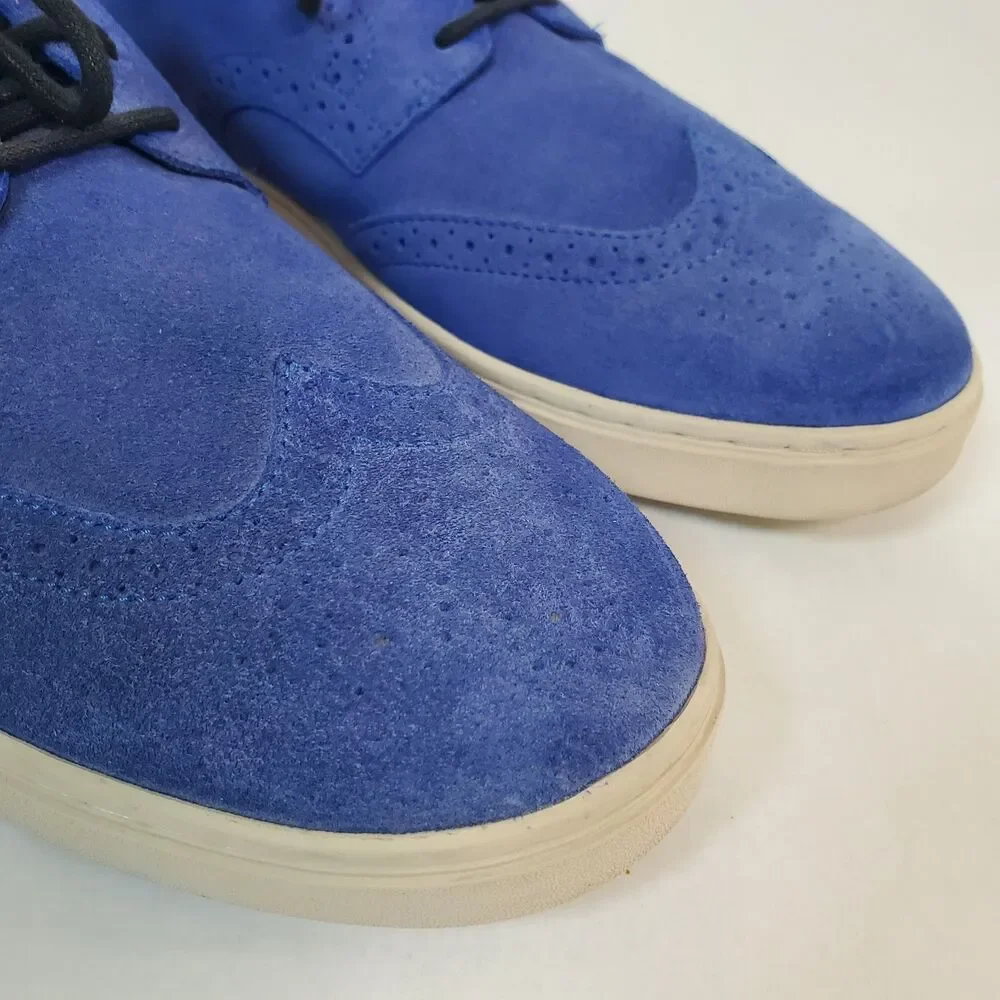 Diesel Prime Time Men’s Royal Blue Suede Sneakers Casual Shoes Size 11